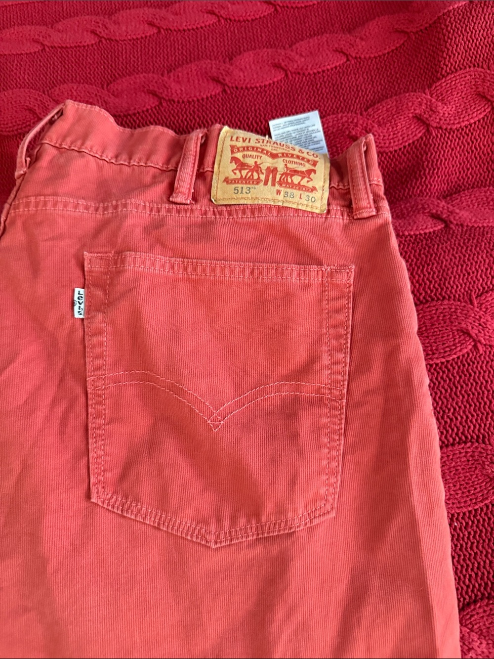 Brick red